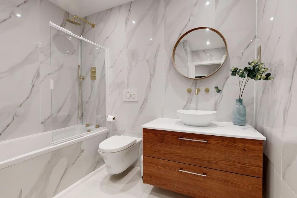 Stylish 2Bed Flat 10Min To Wimbledon Tennis Courts London Luaran gambar